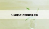 tcp跨网段-跨网段网络攻击